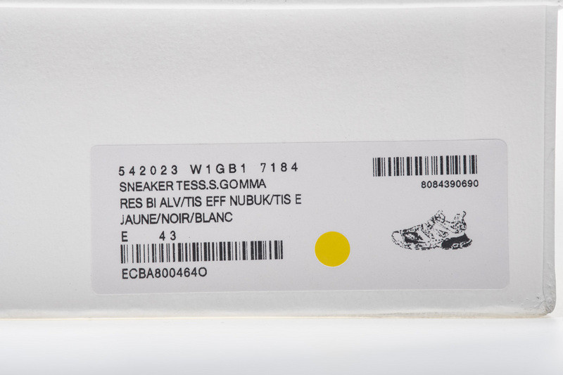 Ba*len*cia*ga 3.0 track trainer gray yellow