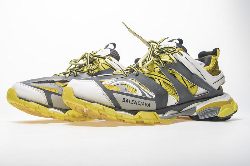 Ba*len*cia*ga 3.0 track trainer gray yellow