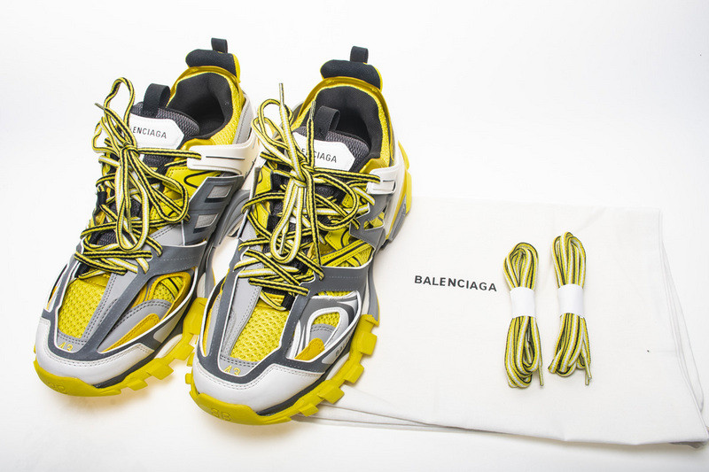 Ba*len*cia*ga 3.0 track trainer gray yellow