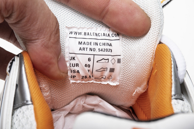 Ba*len*cia*ga 3.0 track trainer orange white