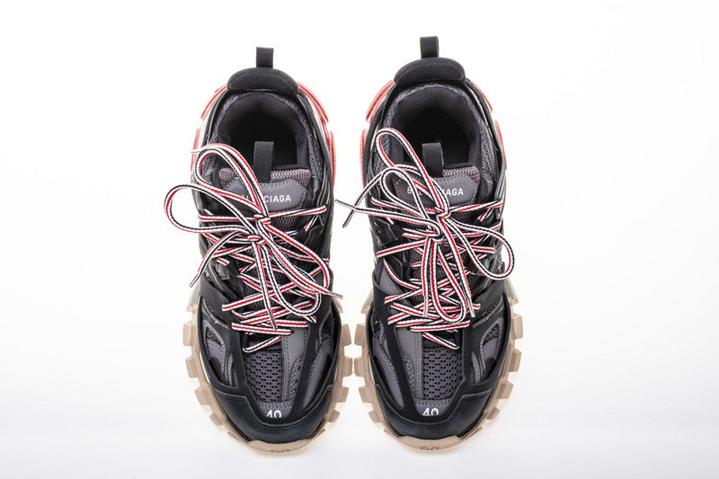 Ba*len*cia*ga 3.0 track trainer black red