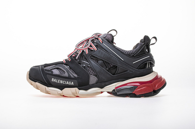 Ba*len*cia*ga 3.0 track trainer black red