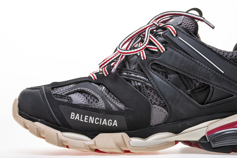 Ba*len*cia*ga 3.0 track trainer black red