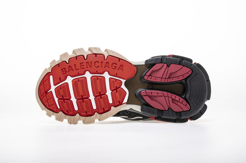 Ba*len*cia*ga 3.0 track trainer black red