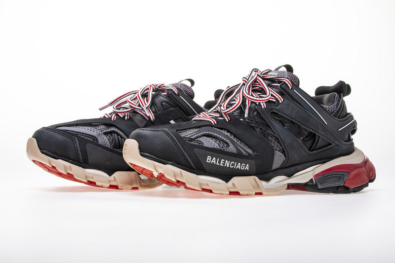 Ba*len*cia*ga 3.0 track trainer black red