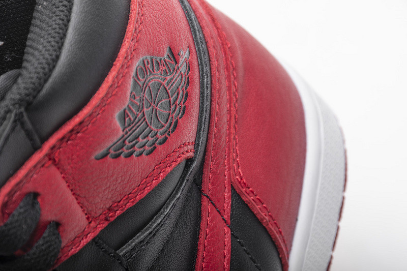 air jordan 1 retro high banned black red 555088-001