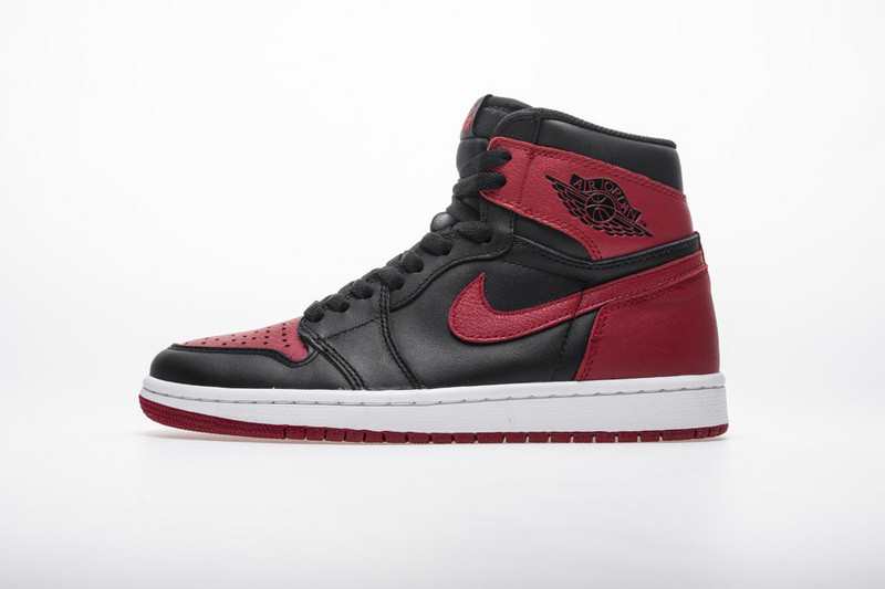 air jordan 1 retro high banned black red 555088-001