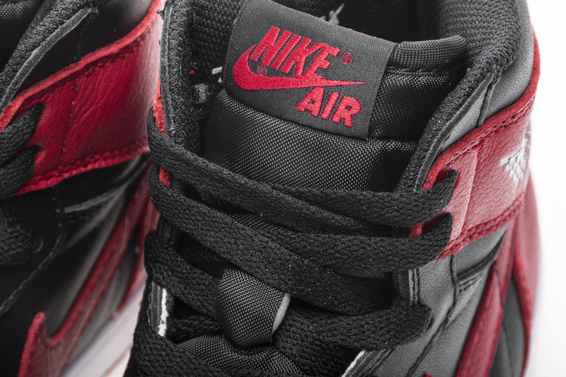 air jordan 1 retro high banned black red 555088-001