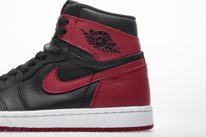 air jordan 1 retro high banned black red 555088-001