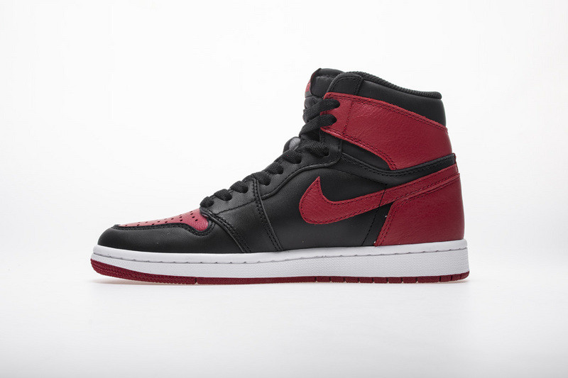 air jordan 1 retro high banned black red 555088-001
