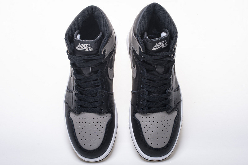air jordan 1 retro high og shadow black gray 555088-013