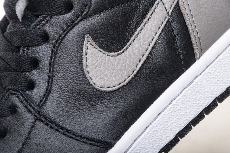 air jordan 1 retro high og shadow black gray 555088-013