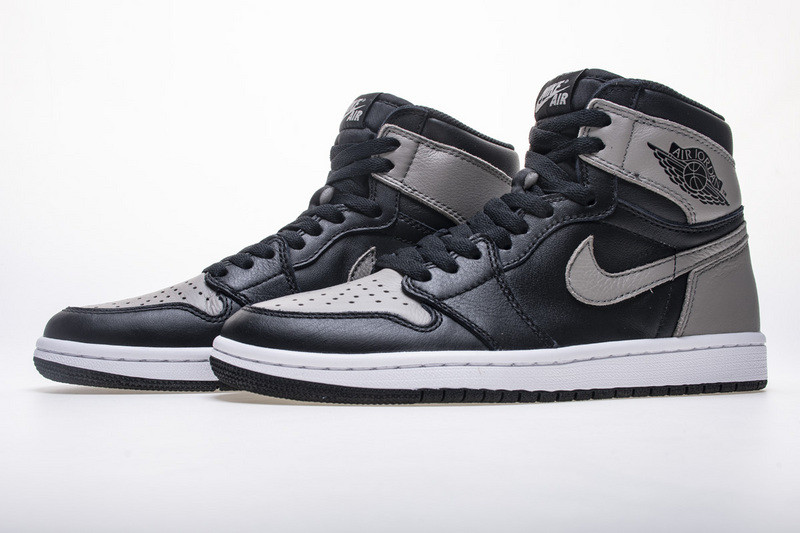 air jordan 1 retro high og shadow black gray 555088-013