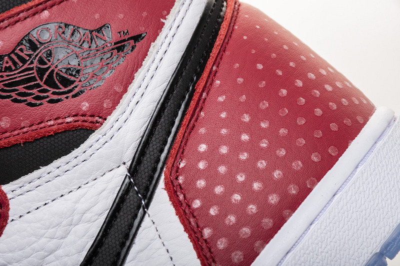 air jordan 1 spider man 555088-602