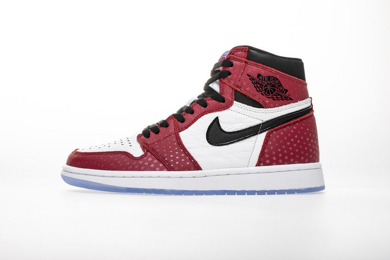 air jordan 1 spider man 555088-602