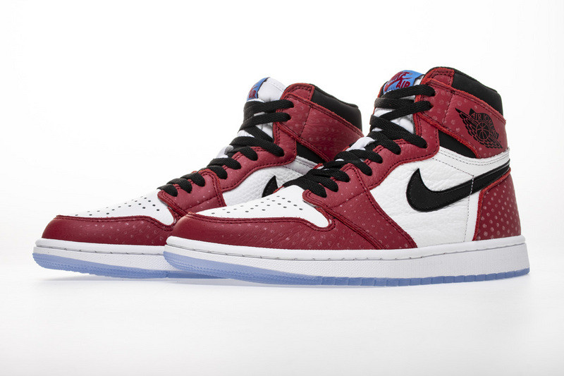 air jordan 1 spider man 555088-602