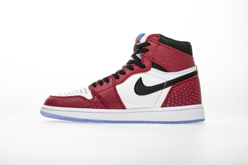 air jordan 1 spider man 555088-602