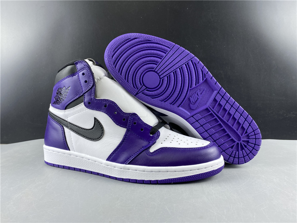 air jordan 1 aj1 court purple 555088-500