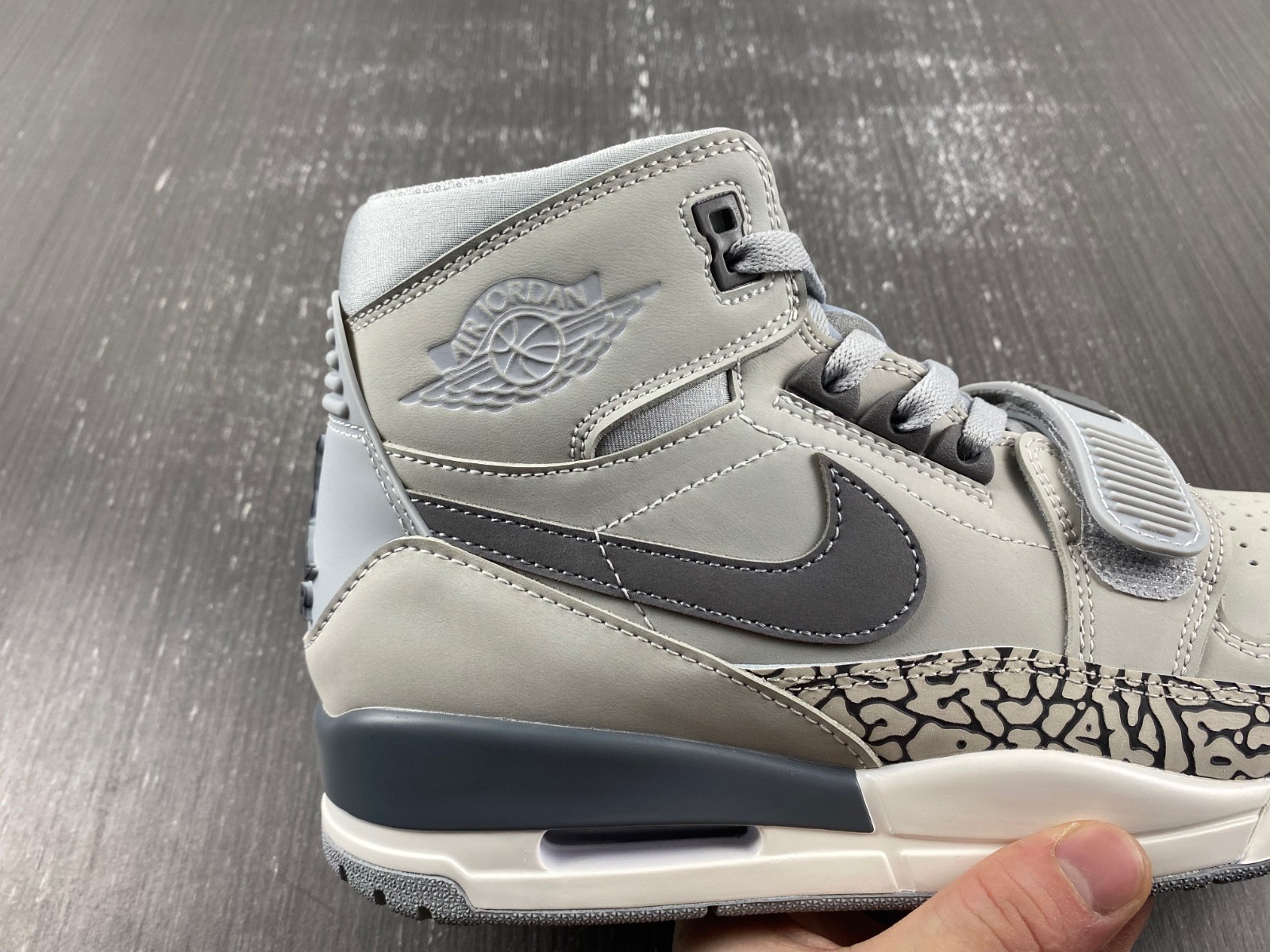 jordan legacy 312 wolf grey men