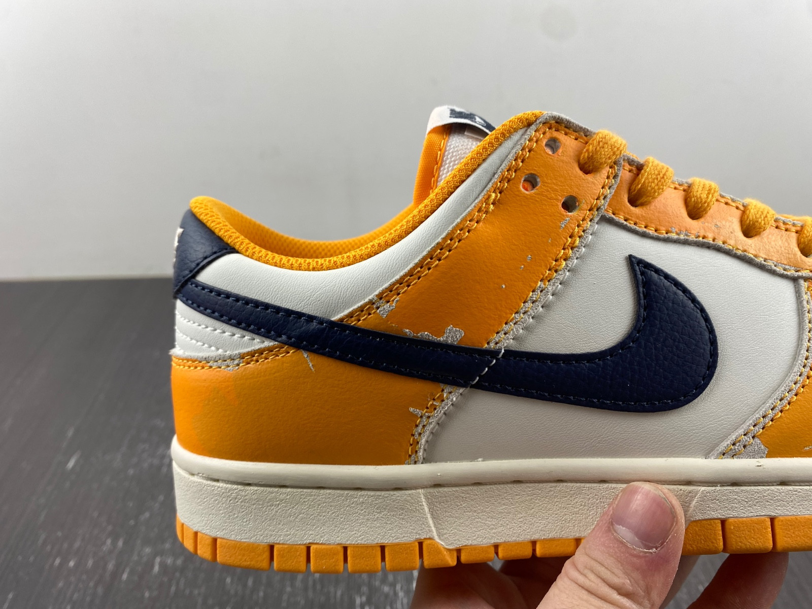 nike dunk low wear and tear - fn3418-100