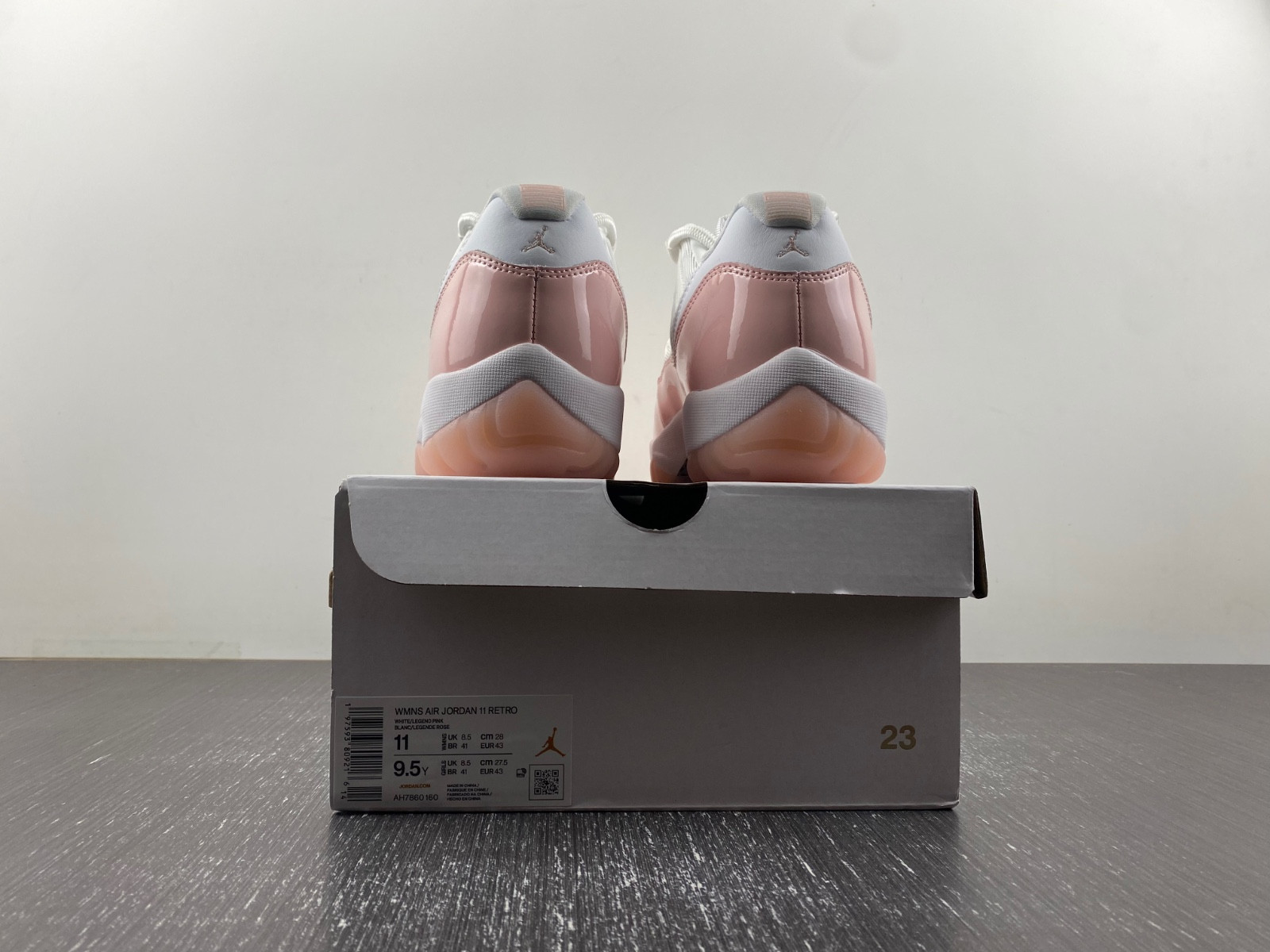 air jordan 11 low legend pink ah7860-160