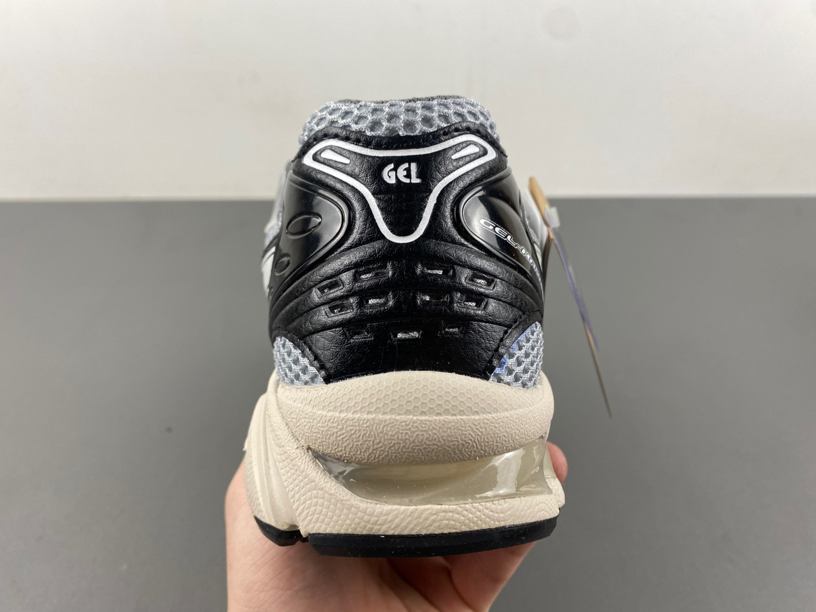 As*ic*s gel-kayano 14 black glacier grey silver men