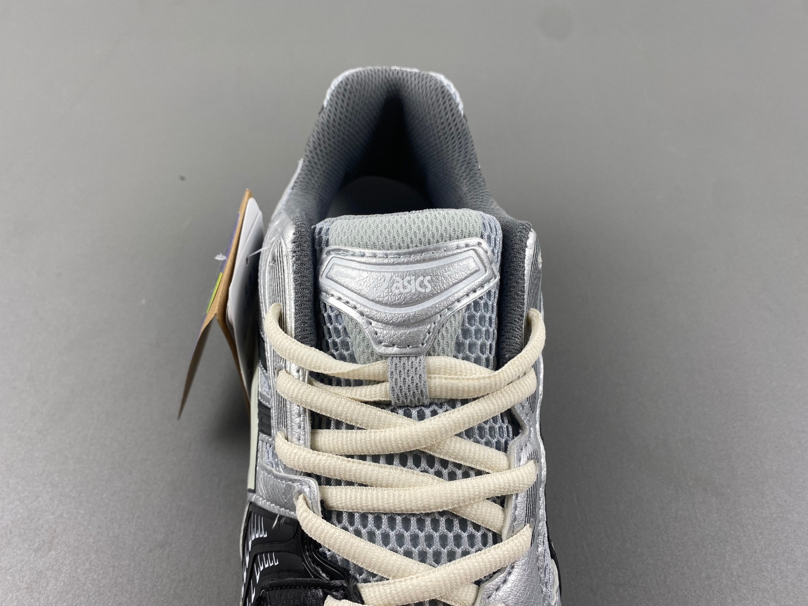 As*ic*s gel-kayano 14 black glacier grey silver men