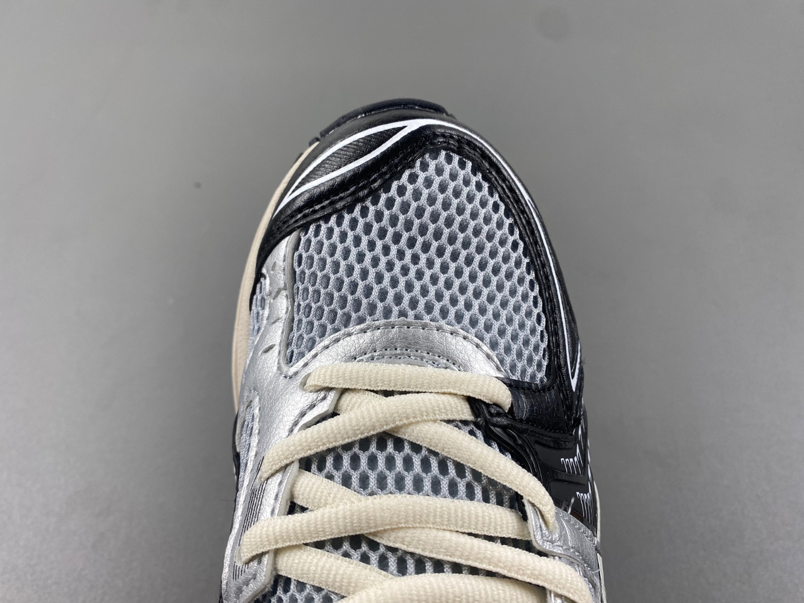 As*ic*s gel-kayano 14 black glacier grey silver men