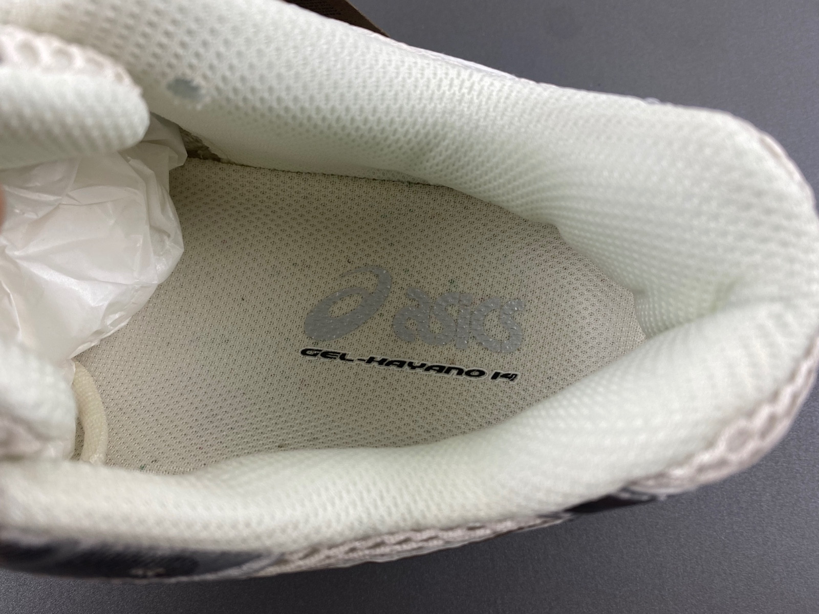 As*ic*s gel-kayano 14 cream black metallic plum men