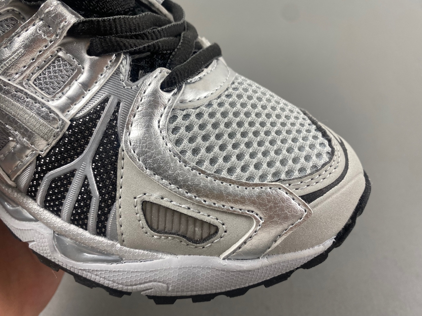 As*ic*s gel-kayano legacy pure silver men