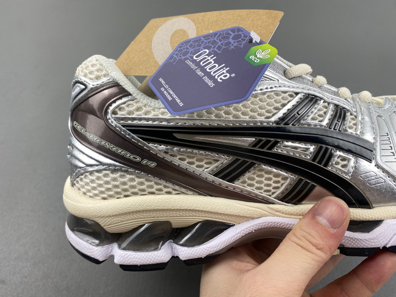 As*ic*s gel-kayano 14 cream black metallic plum 1201a019‑108