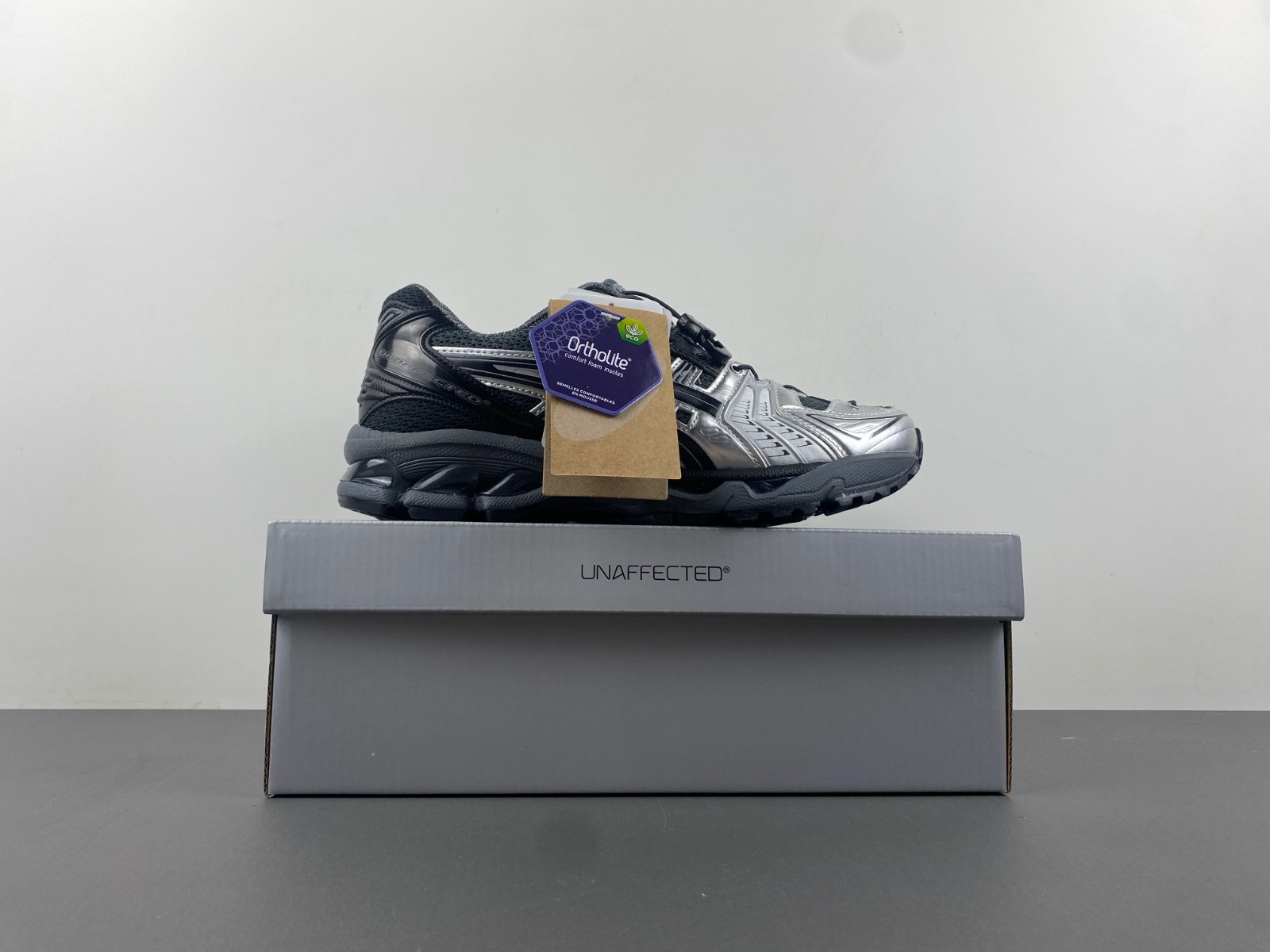 As*ic*s unaffectd x k14 gel-kayano black/grey 1201a922‑020
