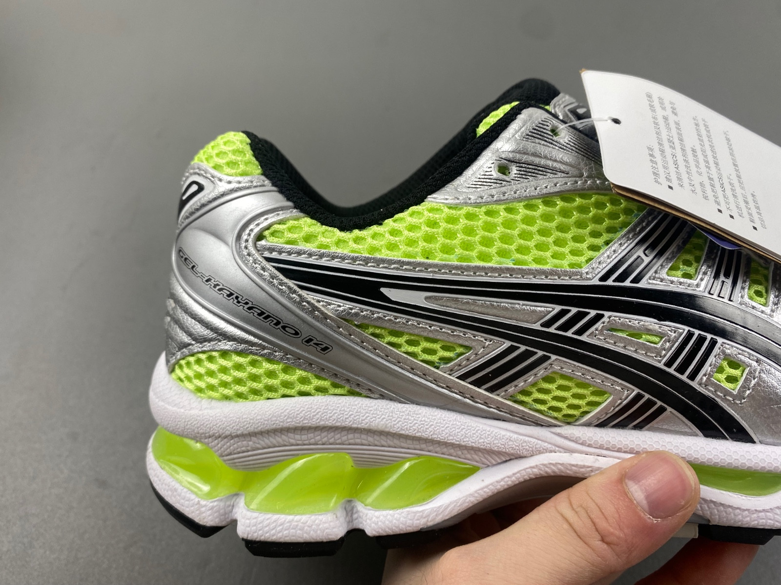 As*ic*s mesh-panelling lace-up sneakers 1202a056300