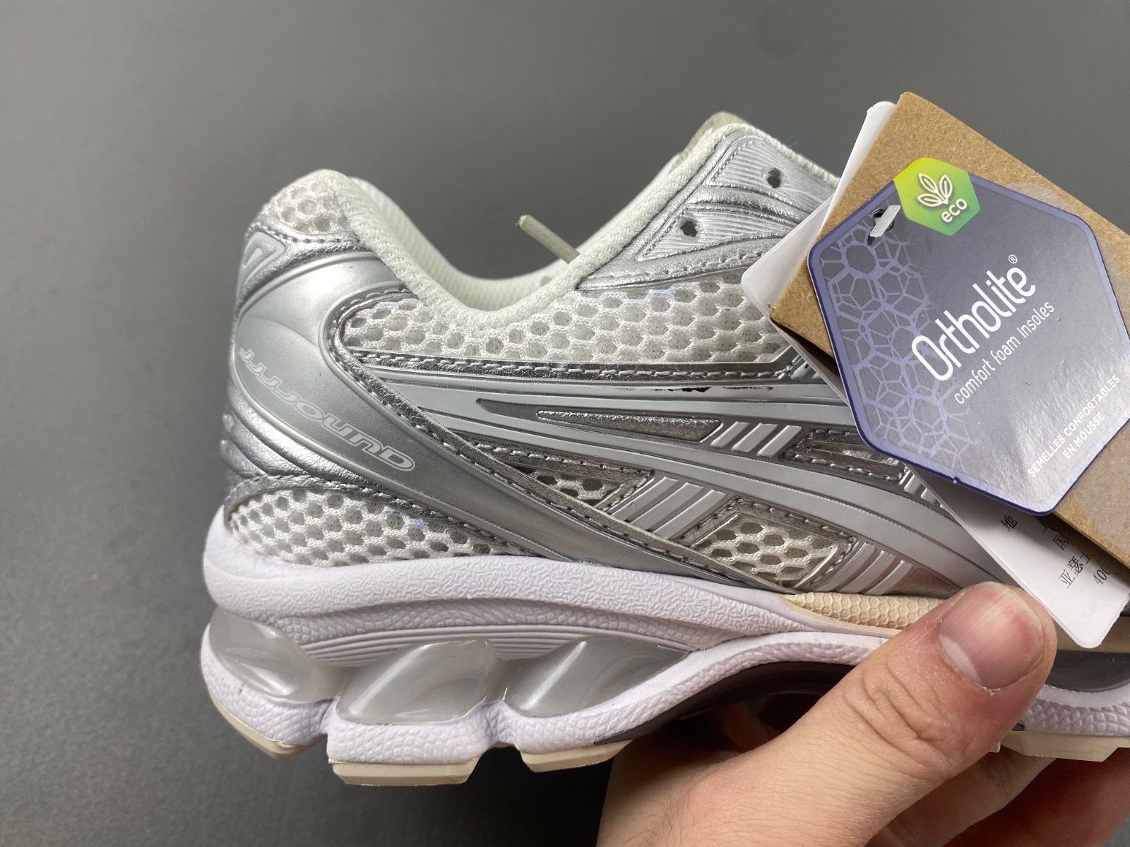 As*ic*s x jjjjound gel-kayano 14 "silver/white" sneakers 1201a457