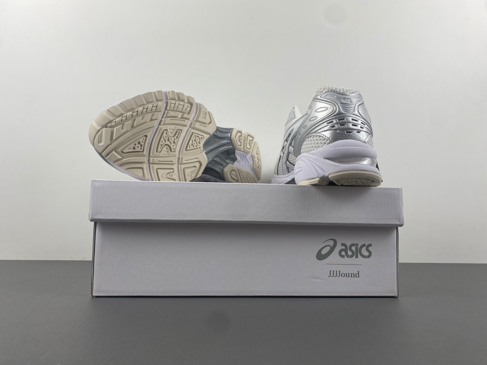 As*ic*s x jjjjound gel-kayano 14 "silver/white" sneakers 1201a457