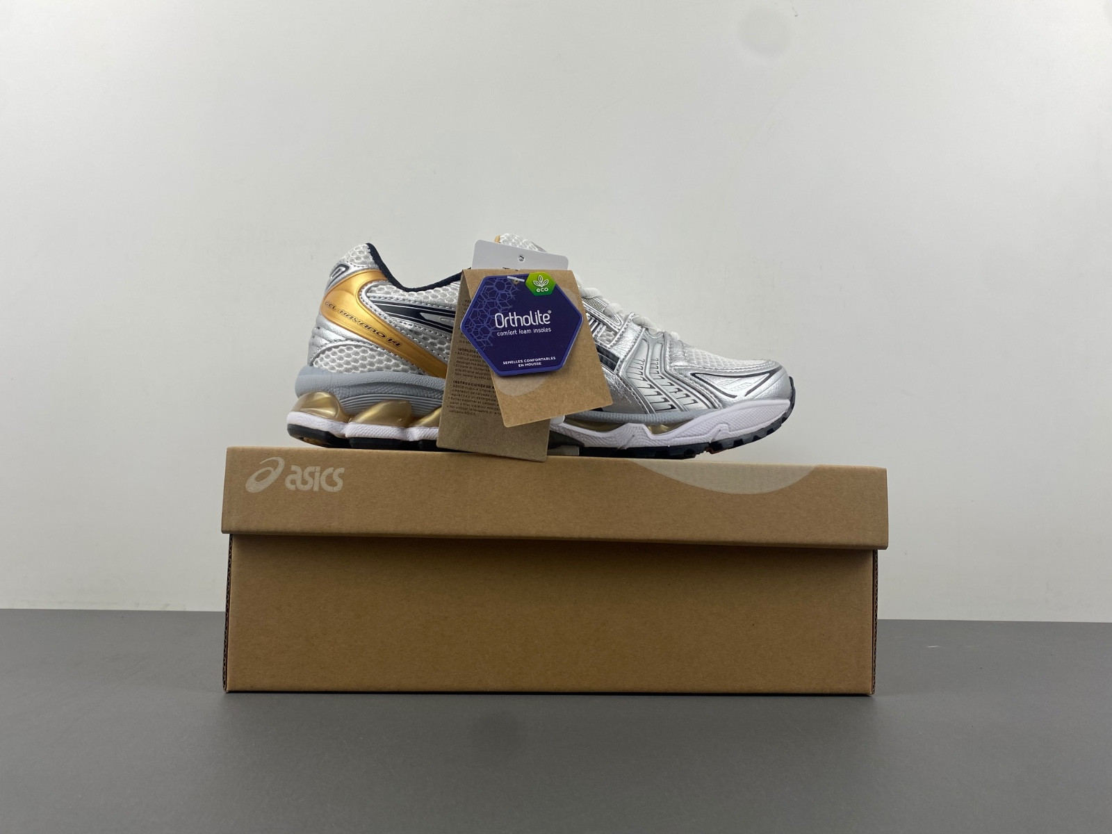 As*ic*s gel-kayano 14 pure gold (women