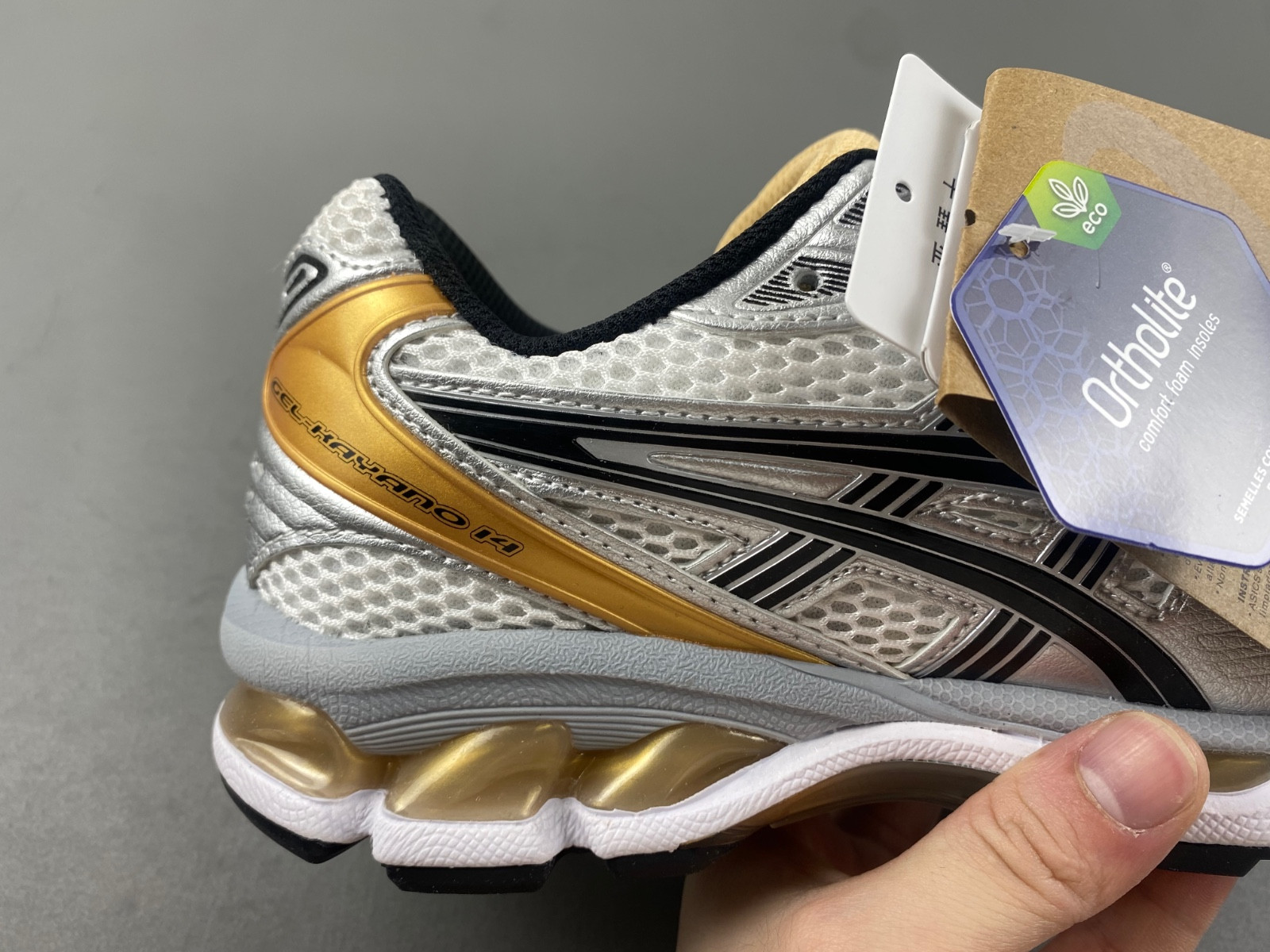 As*ic*s gel-kayano 14 pure gold (women