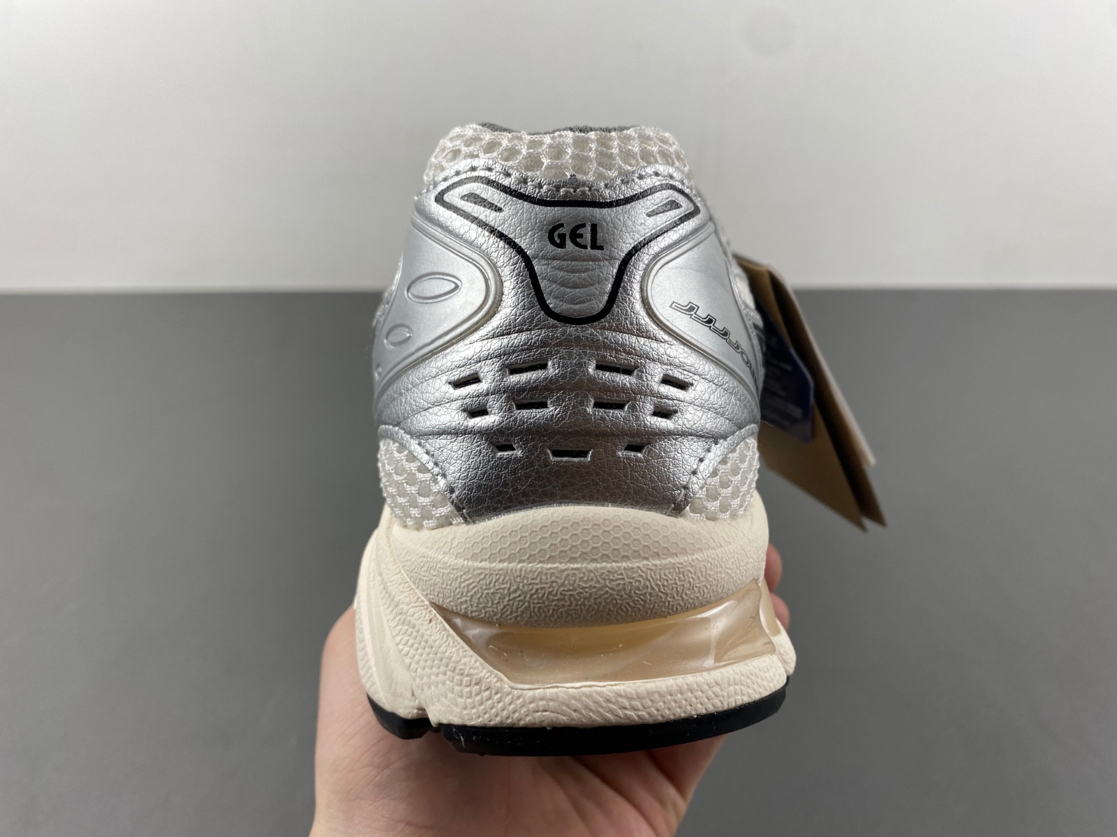 As*ic*s gel-kayano 14 jjjjound silver black 1201a457 101