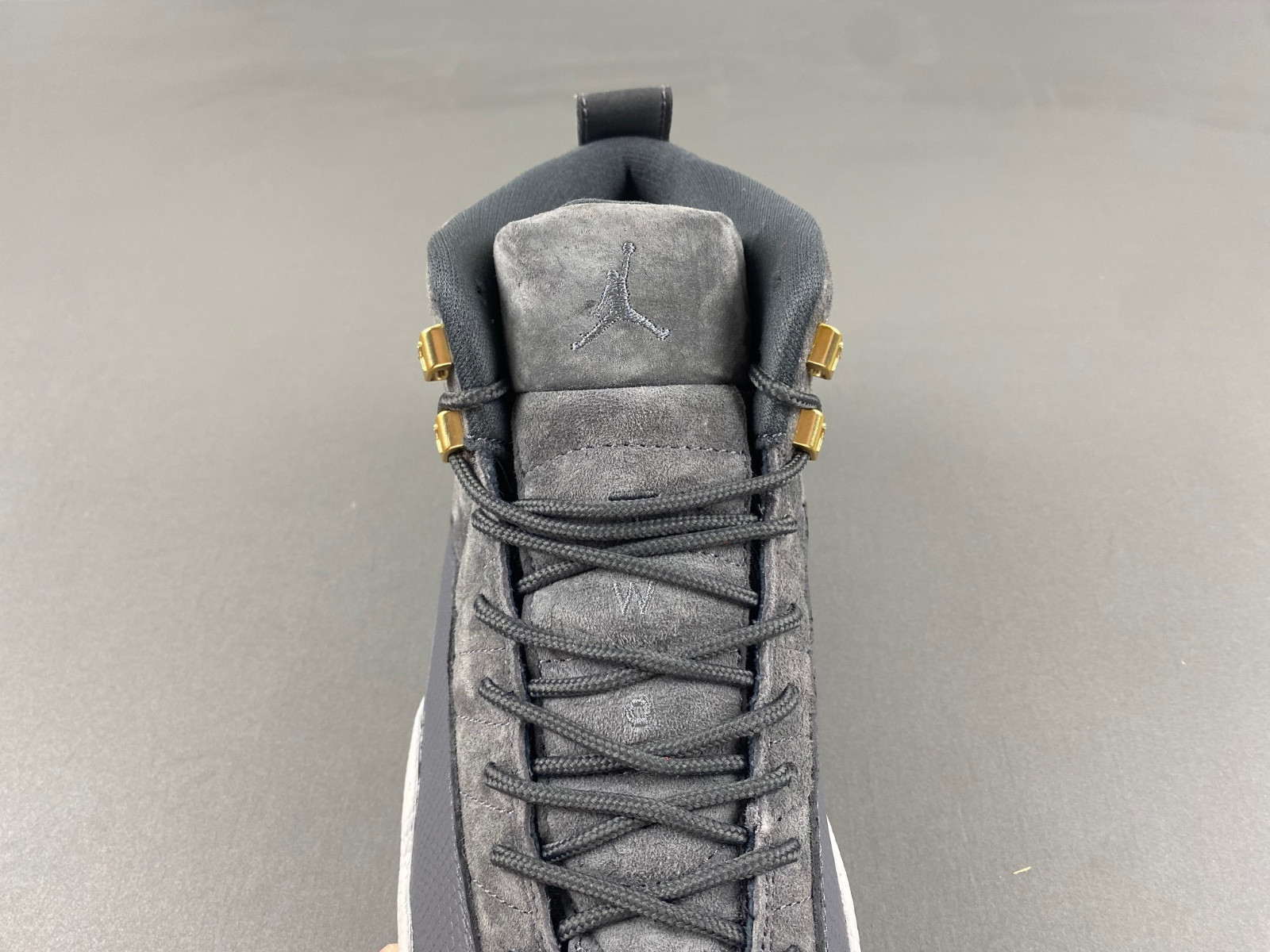 jordan 12 retro dark grey men