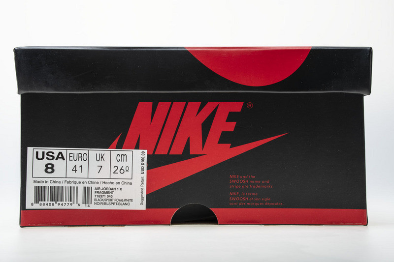 air jordan 1 retro high fragment