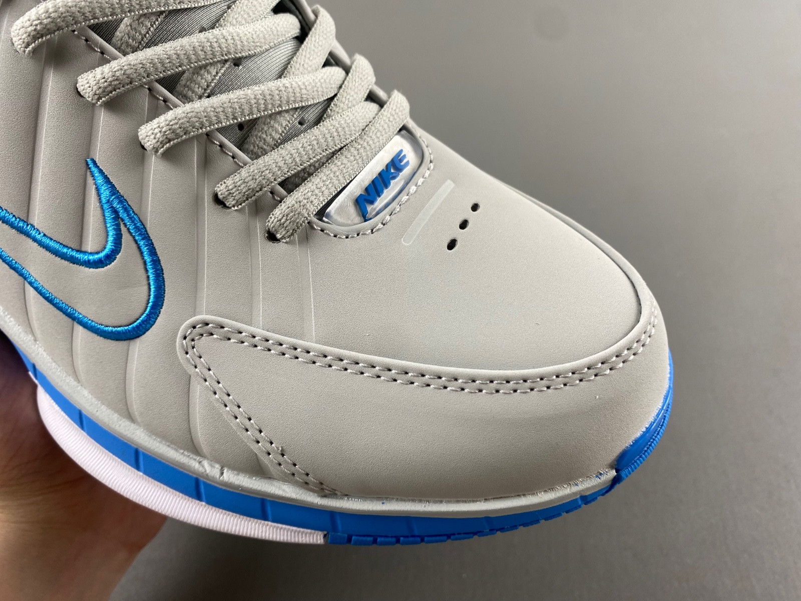 nike air zoom huarache 2k4 wolf grey uni blue men