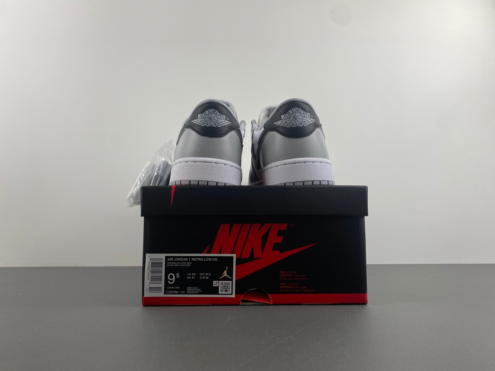 air jordan 1 low og barons cz0790-110
