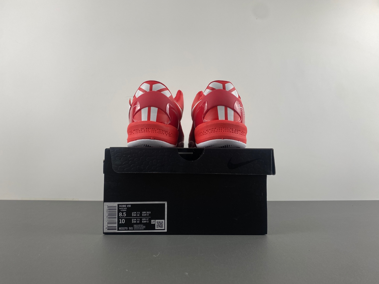 nike kobe 8 protro university red 603270-501