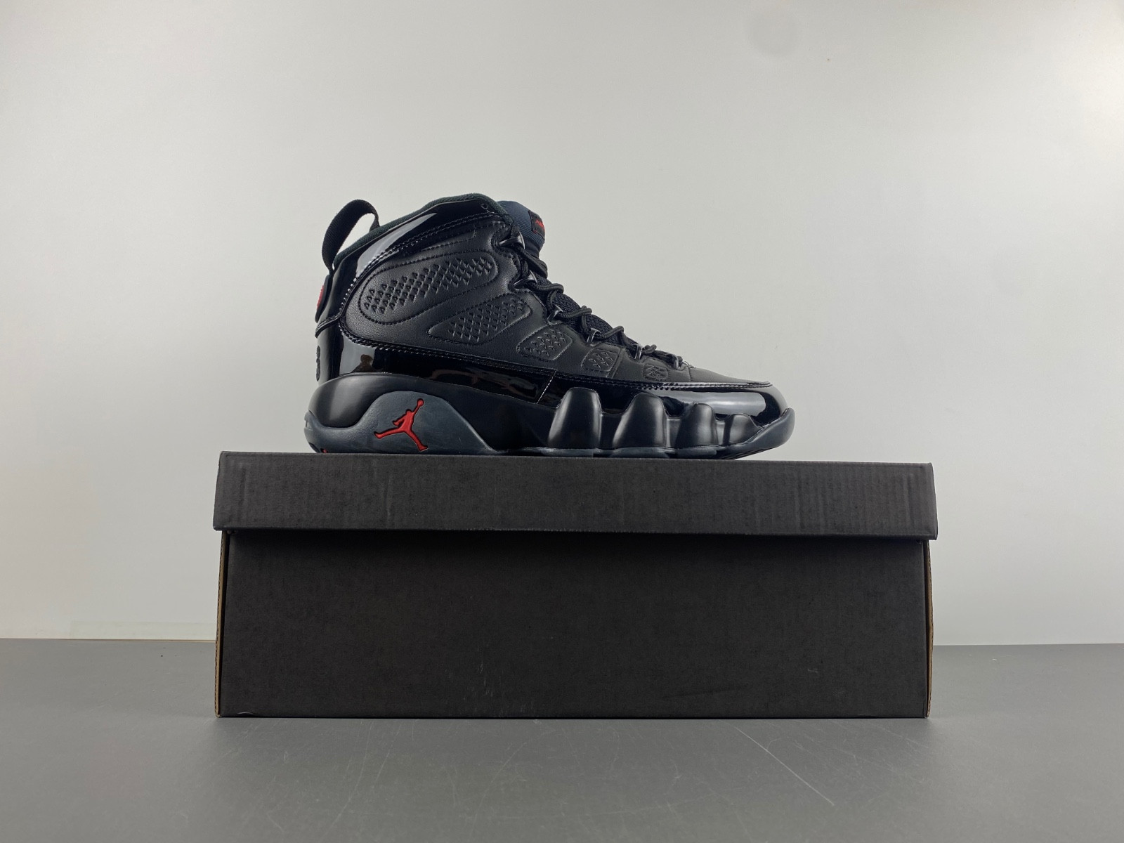 jordan 9 retro bred patent men