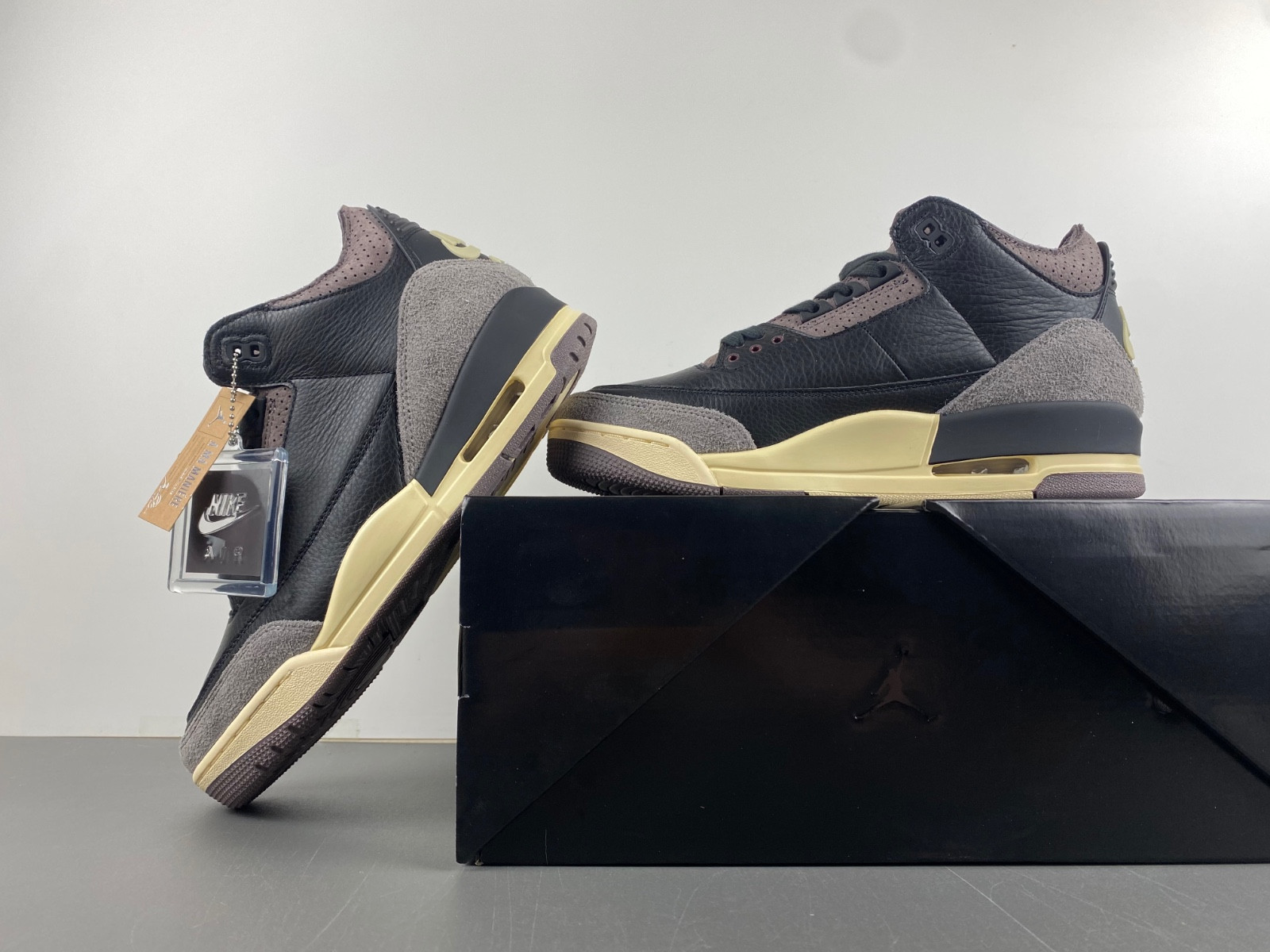 a ma maniére air jordan 3 black fz4811-001