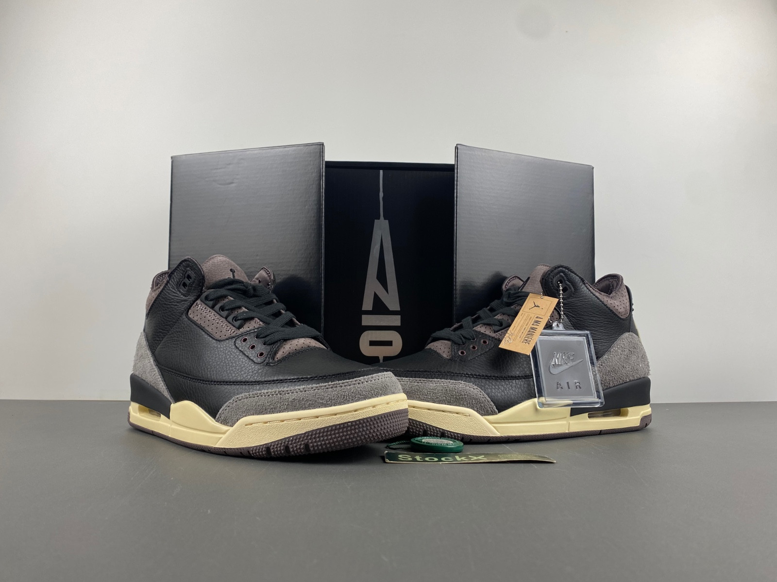 a ma maniére air jordan 3 black fz4811-001