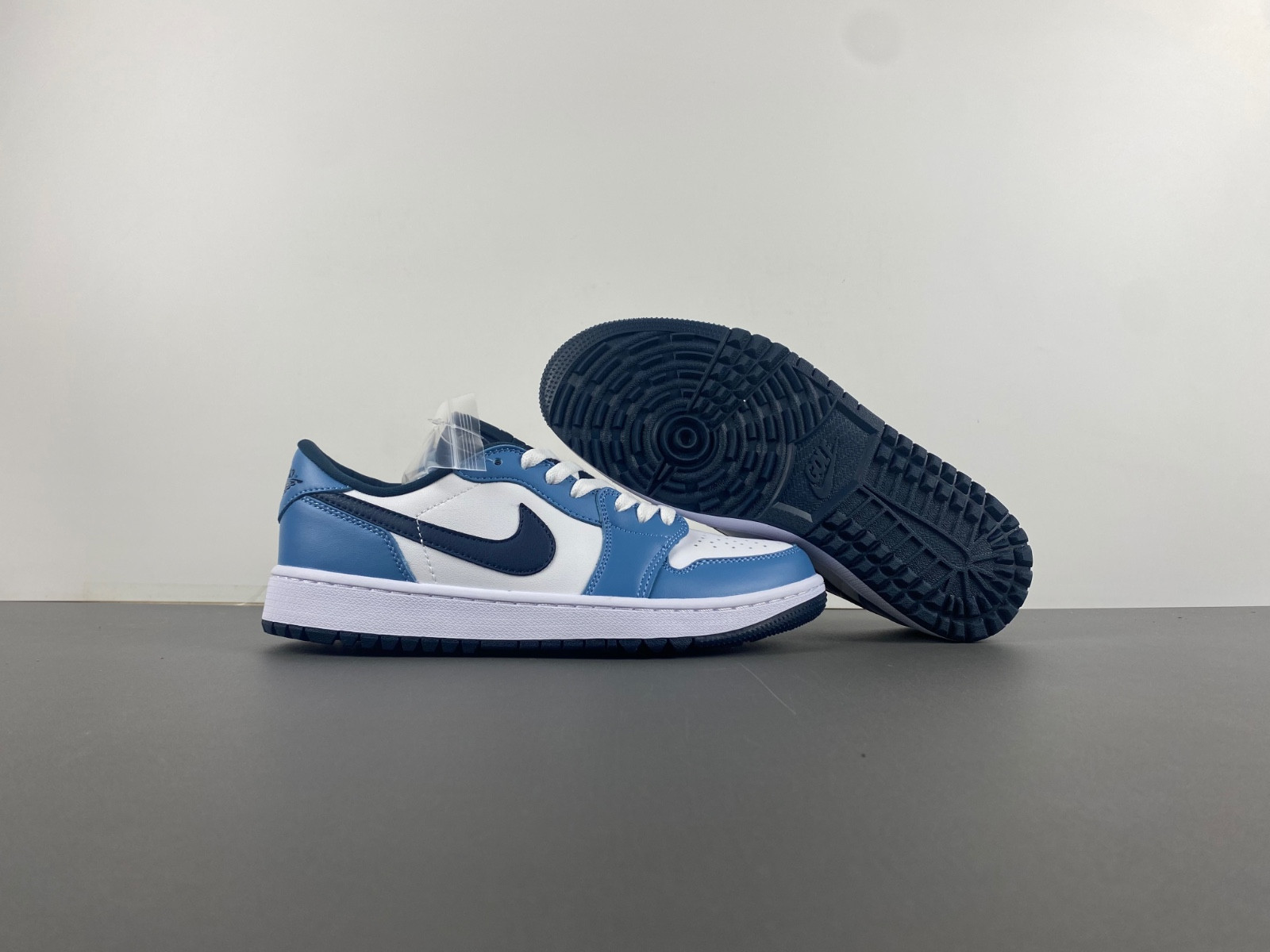 jordan 1 low golf white aegean storm men