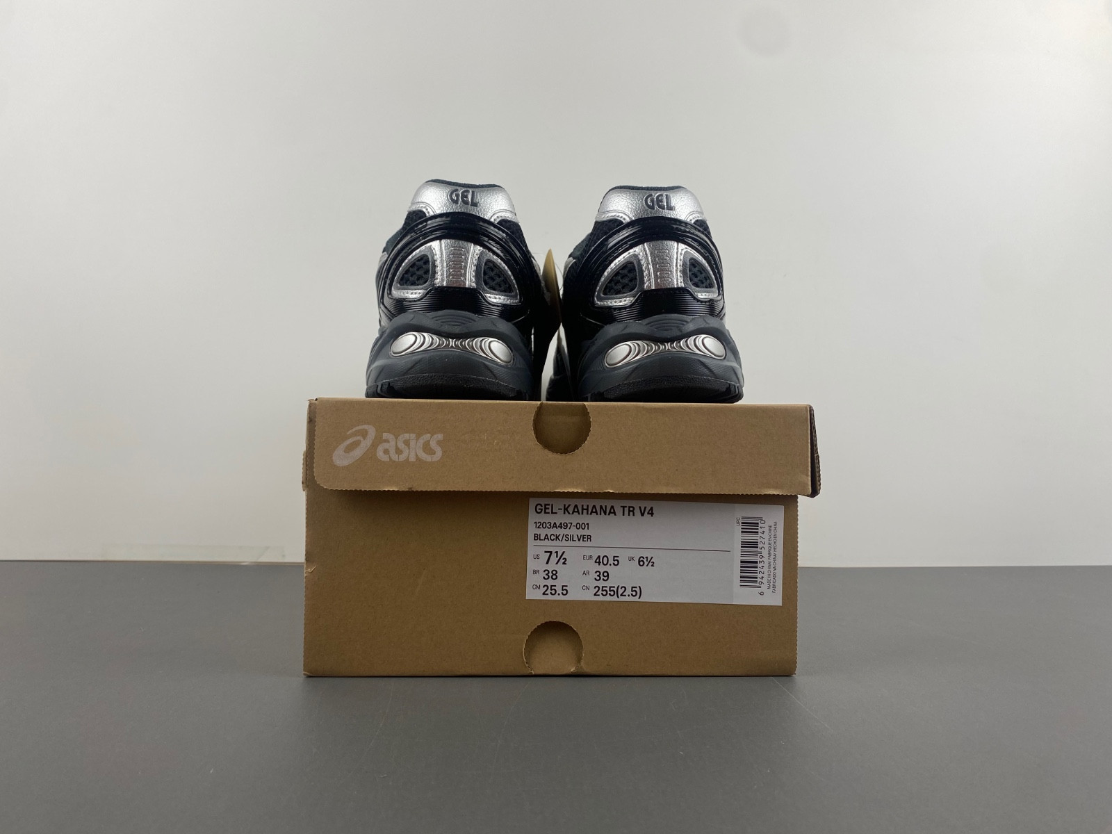 As*ic*s gel-kahana tr v4 carbon black 1203a497-001