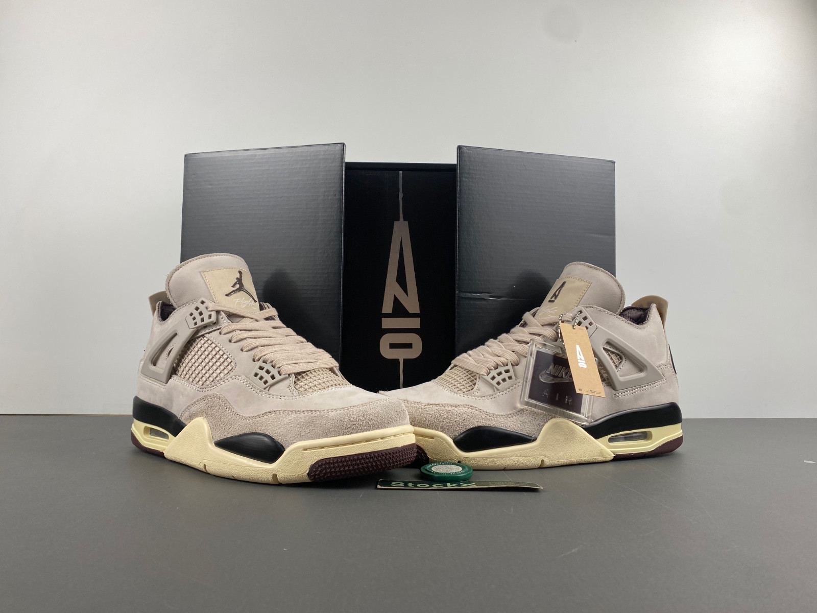 a ma maniére air jordan 4 fossil stone fz4810-200