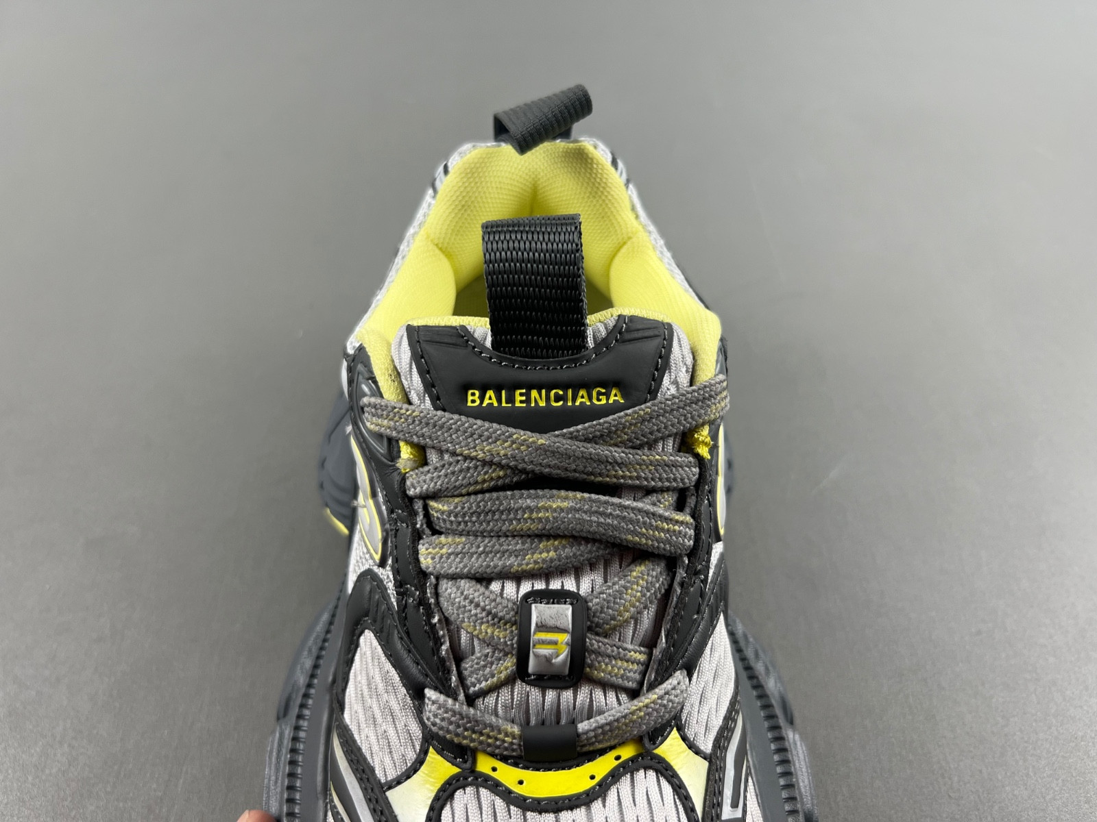 Ba*len*cia*ga 10xl sneaker in grey/yellow